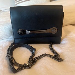 Black crossbody bag
